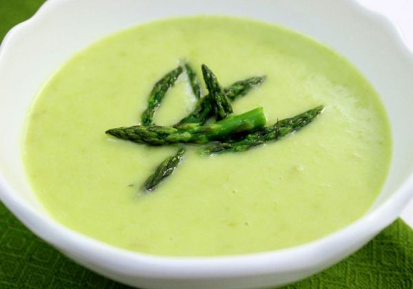 Asparagus Vegan Soup!