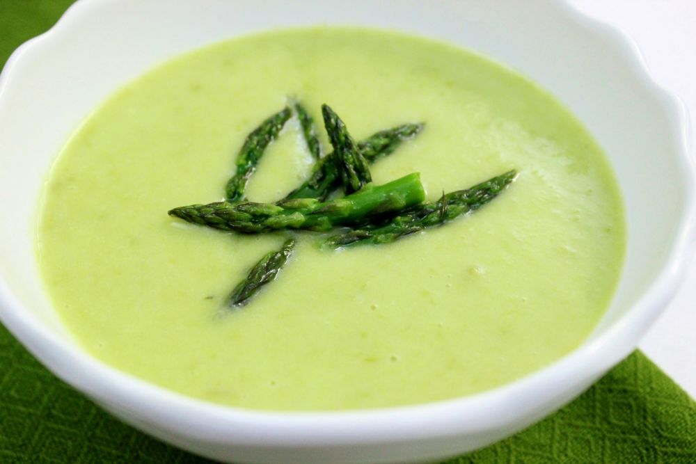 Asparagus Vegan Soup!