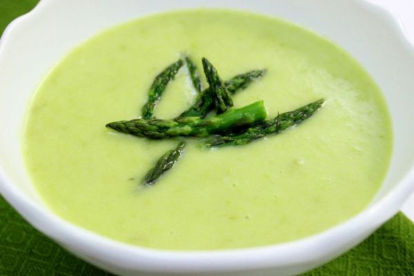 Asparagus Vegan Soup!